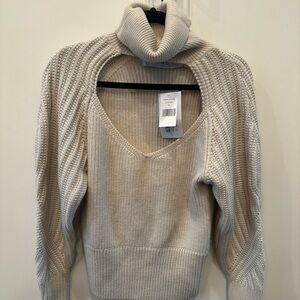 IRO cut out sweater